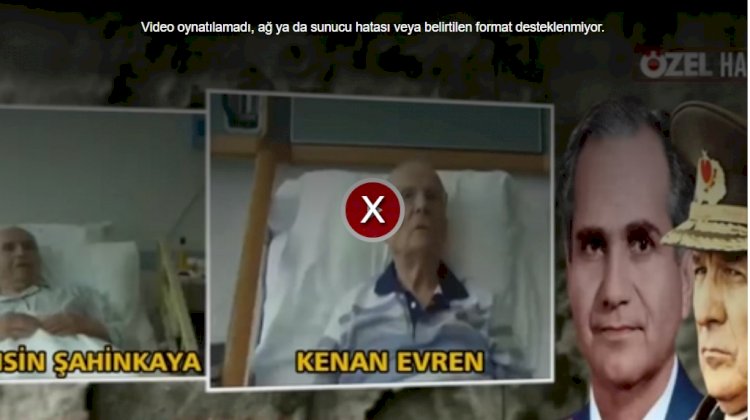 Kenan Evren ile Tahsin Şahinkaya'nın müebbet hapis cezalarının yüzlerine okunduğu anlar