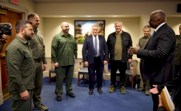 Savunma Bakanı Rüstem Umerov, Ukrayna heyetiyle ABD'de önemli temaslarda bulundu
