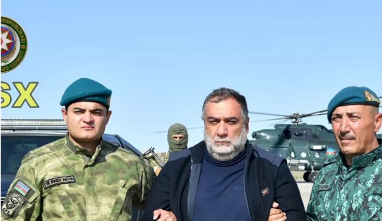 Azerbaycan, Karabağ'daki etnik Ermeni yönetiminin eski liderini gözaltına aldı