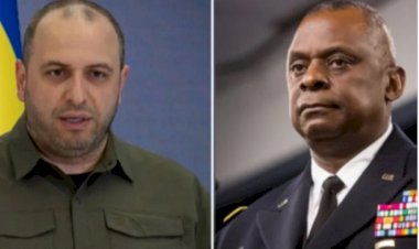 Ukrayna Savunma Bakanı Umerov, ABD Savunma Bakanı Austin ile askeri yardımı görüştü