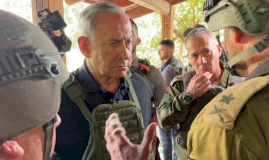 Netanyahu Gazze sınırında