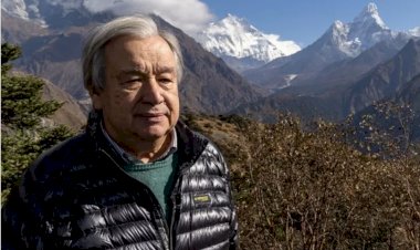 BM Genel Sekreteri Antonio Guterres'ten Nepal'de küresel ısınma uyarısı: Çılgınlığı durdurun