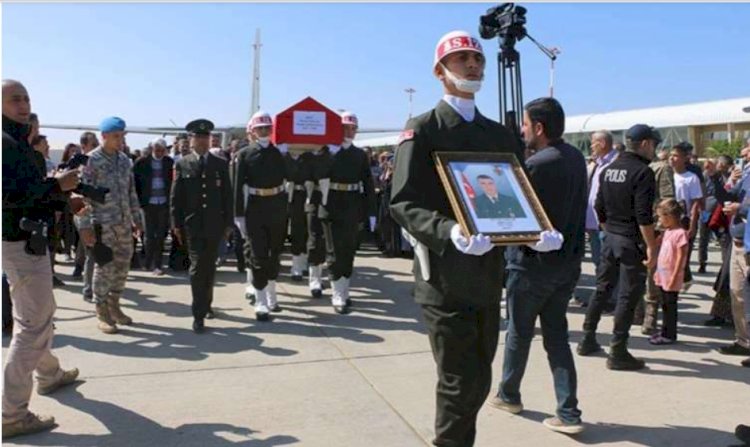 Şehit Uzman Çavuş Recep Parlak, son yolculuğuna uğurlandı
