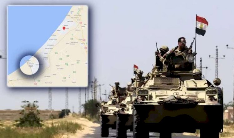 Mısır'dan Refah sınır kapısına büyük sevkıyat! 'Çok sayıda asker ve zırhlı araç...'