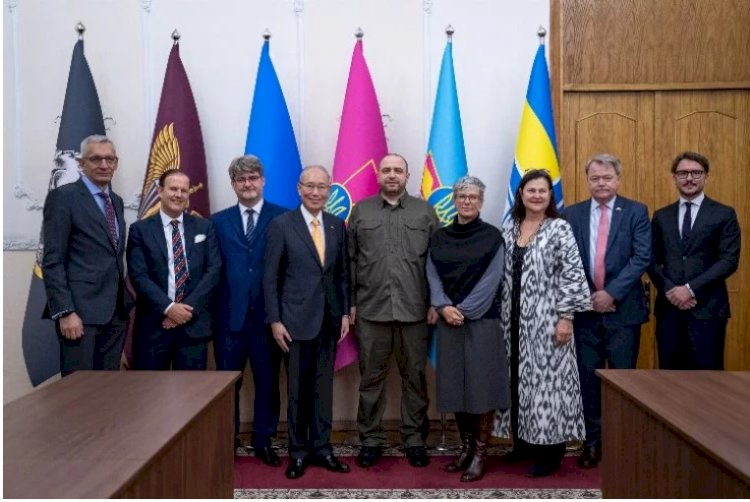 Ukrayna Savunma Bakanı Umerov, G7 ülkelerinin Kıyiv Büyükelçileri ile görüştü