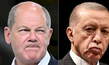 Cumhurbaşkanı Erdoğan Alman Şansölye Scholz ve Cumhurbaşkanı Steinmeier ile Berlin'de görüşecek