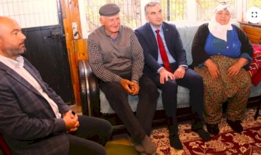 Taşova Kaymakamı Kılıç'tan şehit ailelerine ziyaret