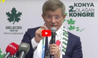 Davutoğlu: Türkiye'nin bekasını bir grup çeteye teslim etmeyiz