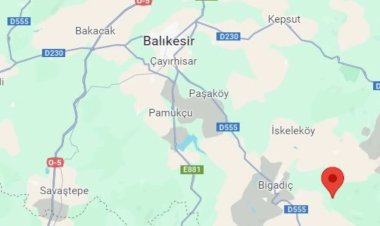 Balıkesir'de 3.8 büyüklüğünde deprem
