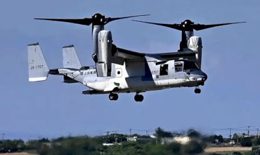 Osprey tipi ABD askeri uçağı düştü