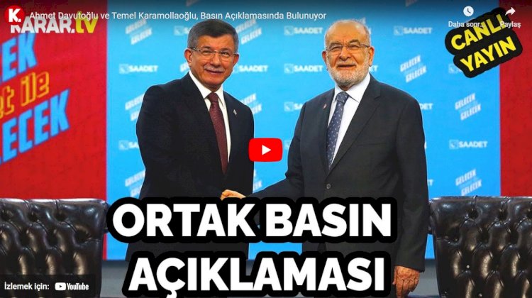 Son dakika! Davutoğlu'ndan Yargıtay'ın suç duyurusu kararına tepki