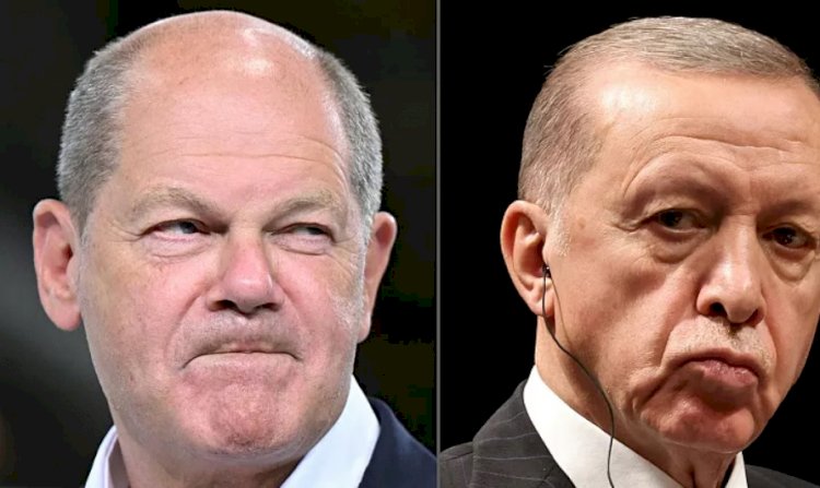 Cumhurbaşkanı Erdoğan Alman Şansölye Scholz ve Cumhurbaşkanı Steinmeier ile Berlin'de görüşecek