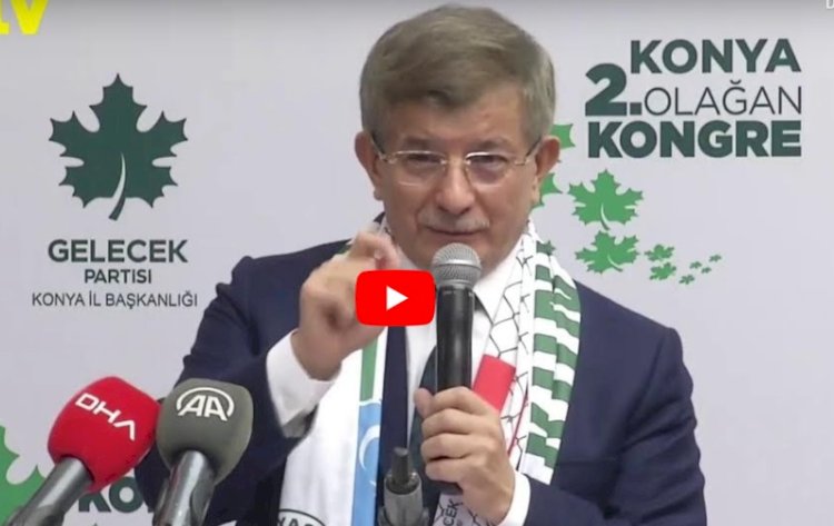 Davutoğlu: Türkiye'nin bekasını bir grup çeteye teslim etmeyiz