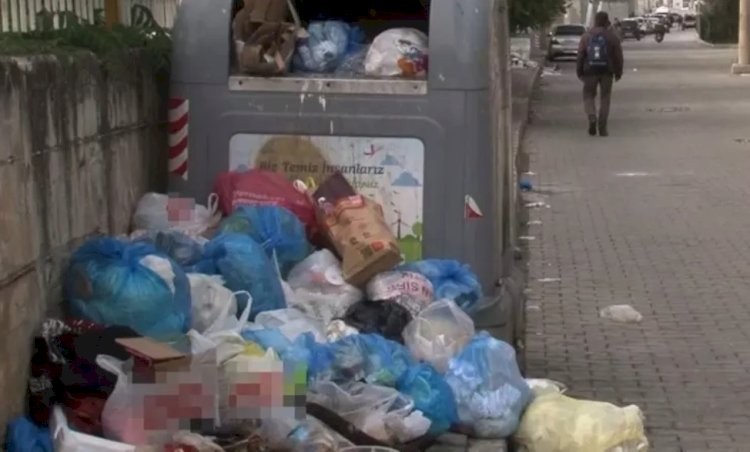 İzmir Çiğli çöp yığını oldu! Vatandaşlar isyan etti
