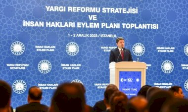 Adalet Bakanı Yılmaz Tunç, Yargı Reformu ve İnsan Hakları Eylem Planını açıkladı!