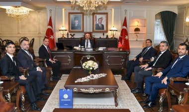 Çukurova GİAD Yönetimi, Adana Valisi Yavuz Selim Köşger'i Ziyaret Etti
