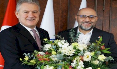 Gökce'den Özgener ve Yorgancılar'a ziyaret: 'İzmir’in güzel geleceği için hızla çalışacağız'