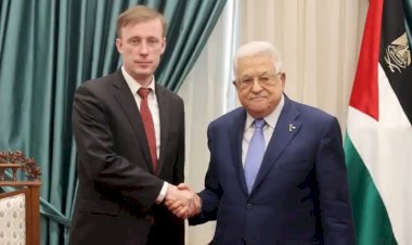 Sullivan savaş sonrası Gazze’nin geleceğini Filistin Yönetimi lideri Mahmud Abbas’la görüştü