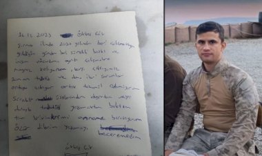 Kazada şehit oldu denmişti, mektubu ortaya çıktı
