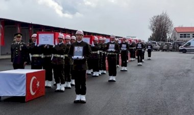 Pençe-Kilit Şehitleri Memleketlerine Uğurlandı