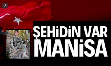 Manisa’ya Şehit Ateşi Düştü: Piyade Sözleşmeli Er Enes Budak Şehit Oldu