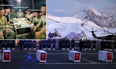 En acı hatıra... 4 şehitin aynı sofradaki son yemeği ortaya çıktı