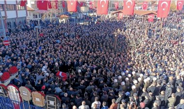 Türkiye şehitlerine ağlıyor! Kahramanlara veda