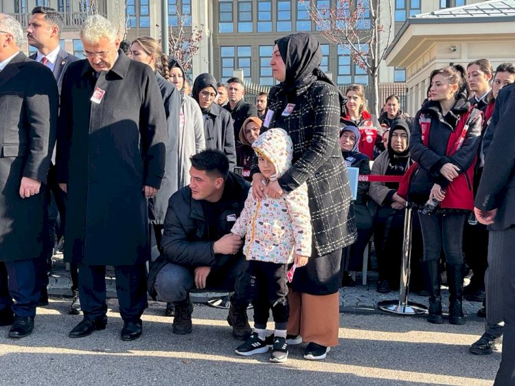 Şehit koruma polisi Musa Erdem için Beştepe’de tören