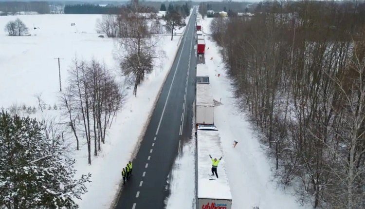 Polonyalı kamyon şoförlerinin eylemi Ukrayna'yı zora sokuyor