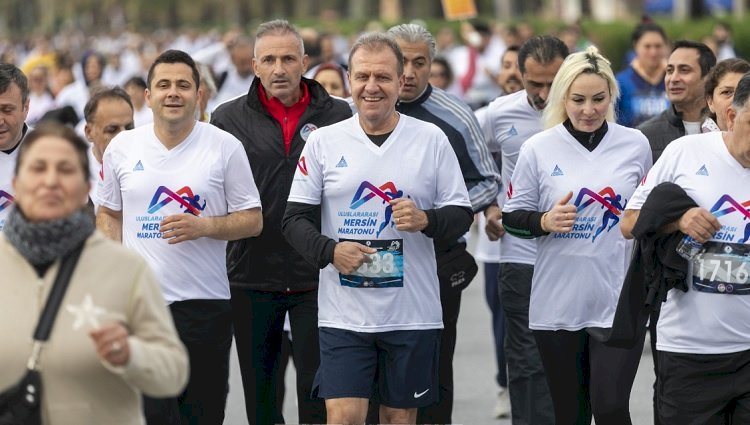 Uluslararası Mersin Maratonu Türkiye'nin En Yüksek Performanslı Maratonu Olarak Sıyrıldı