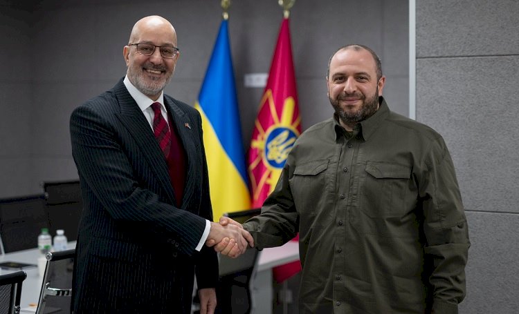 Ukrayna Savunma Bakanı Umerov, Kıyiv Büyükelçisi Bilgen ile görüştü