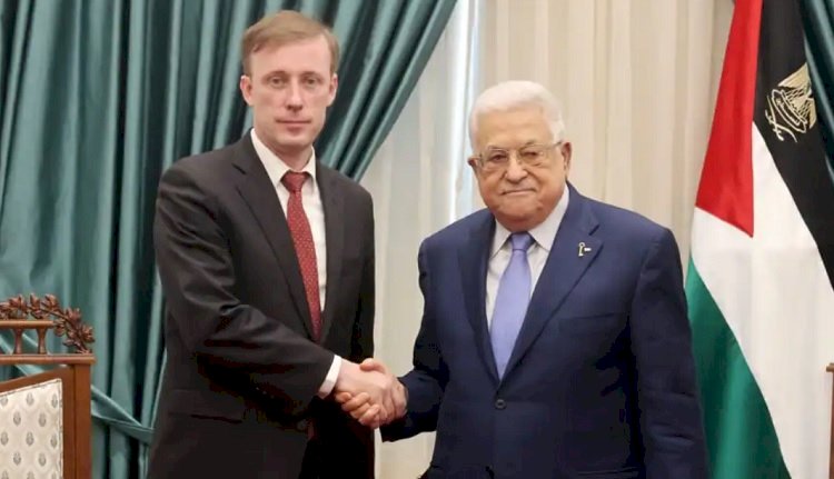 Sullivan savaş sonrası Gazze’nin geleceğini Filistin Yönetimi lideri Mahmud Abbas’la görüştü