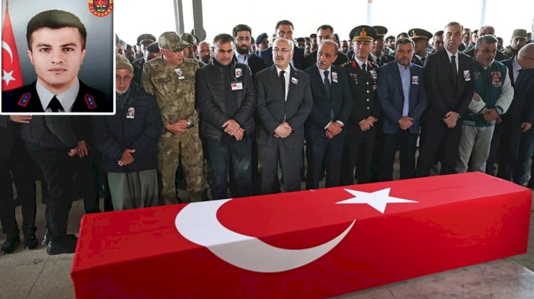 Şehit Jandarma Uzman Çavuş Mustafa Fatih Yetişen Son Yolculuğuna Uğurlandı