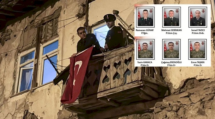 Türkiye kahramanlarına ağlıyor: 6 ocağa şehit ateşi düştü