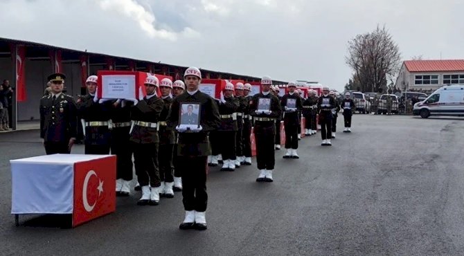 Pençe-Kilit Şehitleri Memleketlerine Uğurlandı