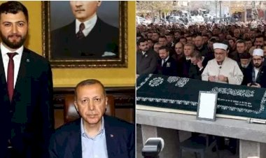 AK Parti Balıkesir İl Gençlik Kolları Başkanı Hüseyin Murat Uysal Son Yolculuğuna Uğurlandı