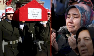 Türkiye şehitlerini uğurladı: 'Pençe-Kilit' kahramanlarına son görev