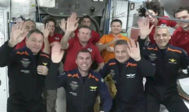 İlk Türk astronot Alper Gezeravcı uzaydan yanıtladı: Tam olarak neredesiniz?