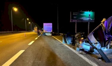Koruma polisleri kaza yaptı: 1 şehit, 2 ağır yaralı