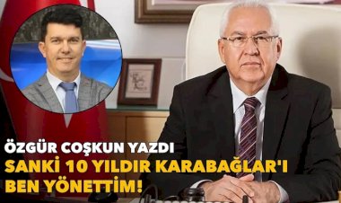 Karabağları 10 yıldır yönetiyor, Karabağlar için hayallerim ve projelerim var diyor!