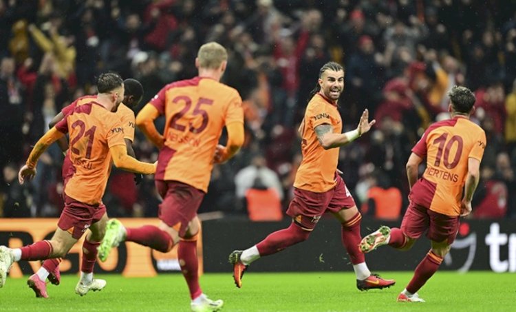 Galatasaray Zorlu Koşullarda Üç Puanı Aldı