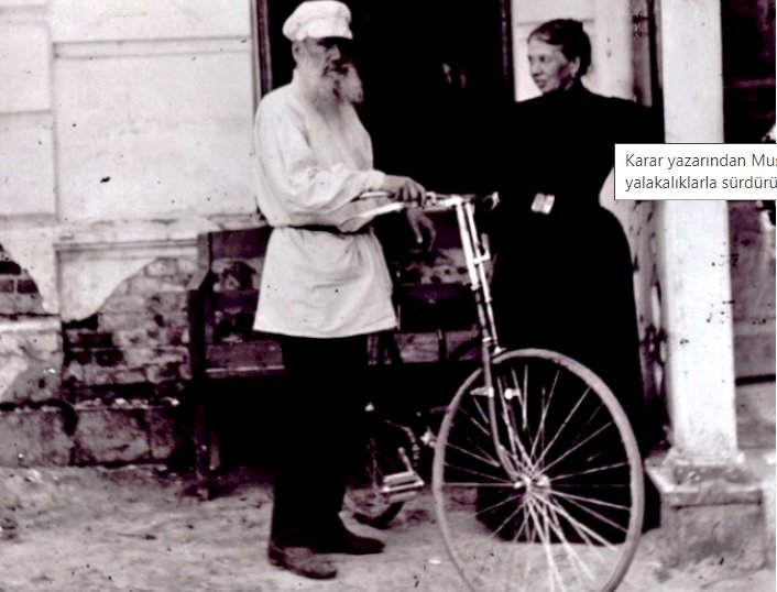 CHP Tolstoy’un bisikletini arıyor