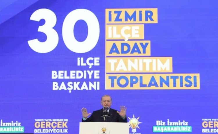 Cumhurbaşkanı Erdoğan, İzmir’in ilçe belediyeleri için adaylarını açıkladı
