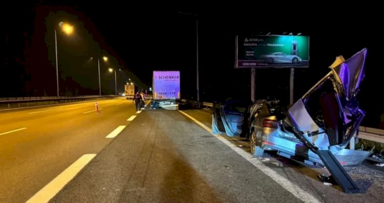Koruma polisleri kaza yaptı: 1 şehit, 2 ağır yaralı