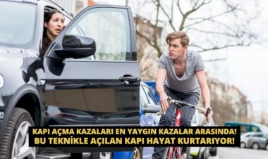 Kapı açma kazaları en yaygın kazalar arasında…