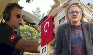 Şehit Pilot Emniyet Amiri Cemil Gülen'in 20 gün sonra nişanı vardı!