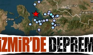İzmir'de deprem