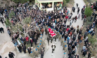 Şehit Piyade Uzman Çavuş Kadir Dingil son yolculuğuna uğurlandı