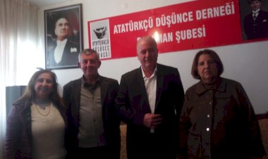 DEVA Partili Başkan adayı Atatürkçü Düşünce Derneği'ne üye oldu