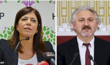 DEM Parti’nin İstanbul adayları Meral Danış Beştaş ve Murat Çepni